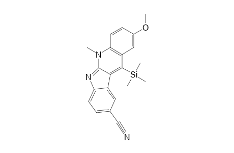 9-CYANO-2-METHOXY-11-TRIMETHYLSILYL-NEOCRYPTOLEPINE