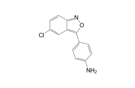4-(5-Chloranyl-2,1-benzoxazol-3-yl)aniline