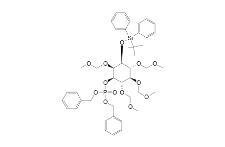 1D-1-O-(TERT.-BUTYLDIPHENYLSILYL)-2,4,5,6-O-TETAKIS-(METHOXYMETHYLENE)-MYO-INOSITOL-3-(DIBENZYLPHOSPHATE)