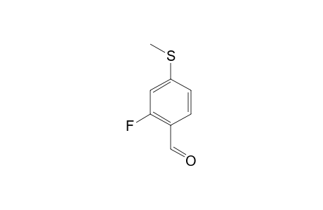 2-Fluoro-4-(methylthio)benzaldehyde