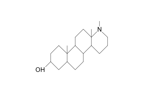 17a-Aza-N-methyl-D-homo-5a-androstan-3b-ol