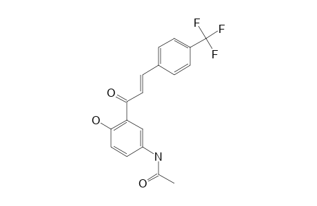 5-ACETYLAMINO-2-HYDROXY-4'-(TRIFLUOROMETHYL)-CHALCONE