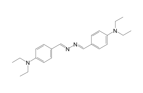 Benzaldehyde, 4-(diethylamino)-, [[4-(diethylamino)phenyl]methylene]hydrazone