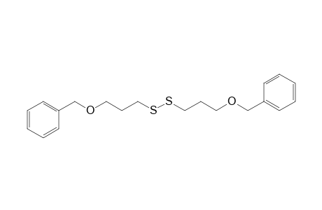 3-(Phenylmethyl)oxypropyl disulfide