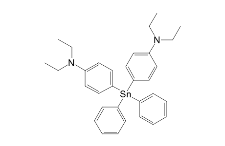 Benzenamine, 4,4'-(diphenylstannylene)bis[N,N-diethyl-