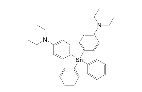 Benzenamine, 4,4'-(diphenylstannylene)bis[N,N-diethyl-