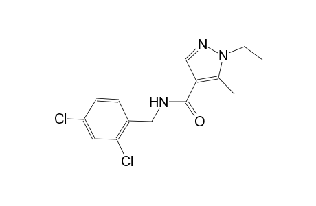 N-(2,4-dichlorobenzyl)-1-ethyl-5-methyl-1H-pyrazole-4-carboxamide