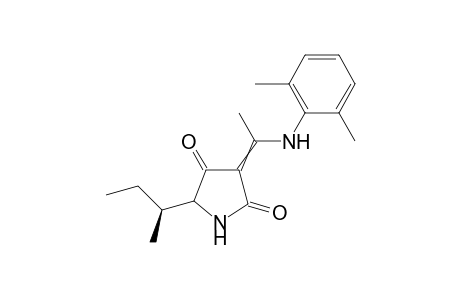 (5RS,6S)-5-sec-Butyl-3-[1-(2,6-dimethylphenyl)amino]ethylidene-1H-pyrrolidine-2,4-dione