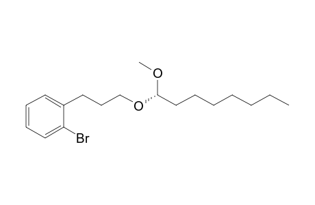 (S)-1-Bromo-2-(1-methoxy-n-octyloxypropyl)benzene