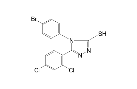 4-(p-BROMOPHENYL)-5-(2,4-DICHLOROPHENYL)-4H-1,2,4-TRIAZOLE-3-THIOL