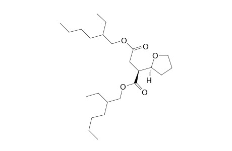 Syn-2-(Tetrahydro-2-furanyl)butanedioic acid 1,4-bis(2-ethylhexyl) ester