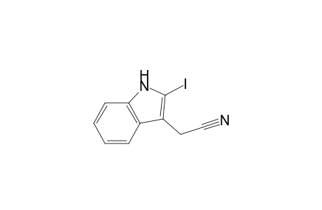 2-(2-iodanyl-1H-indol-3-yl)ethanenitrile