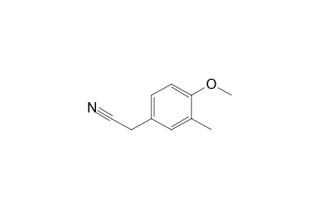 2-(4-Methoxy-3-methyl-phenyl)acetonitrile