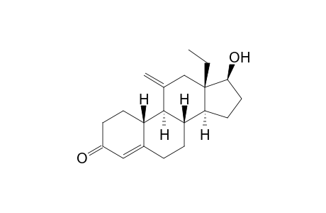 (8S,9S,10R,13S,14S,17S)-13-Ethyl-17-hydroxy-11-methylene-1,2,6,7,8,9,10,11,12,13,14,15,16,17-tetradecahydro-cyclopenta[a]phenanthren-3-one