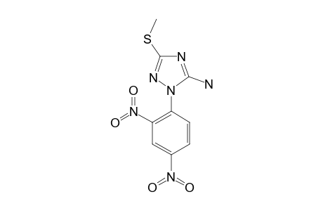 5-AMINO-1-(2,4-DINITROPHENYL)-3-METHYLTHIO-1H-1,2,4-TRIAZOLE