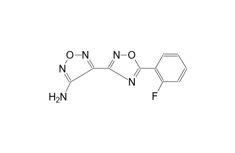 1,2,5-oxadiazol-3-amine, 4-[5-(2-fluorophenyl)-1,2,4-oxadiazol-3-yl]-