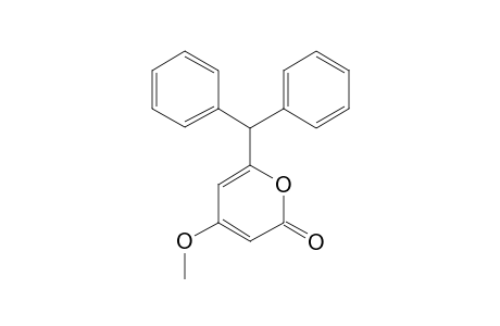 4-METHOXY-6-DIPHENYLMETHYL-2-PYRANONE