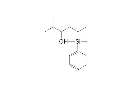 (3RS,5SR)-5-Dimethyl(phenyl)silyl-2-methylhexan-3-ol