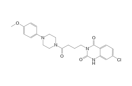7-chloro-3-{4-[4-(4-methoxyphenyl)-1-piperazinyl]-4-oxobutyl}-2,4(1H,3H)-quinazolinedione