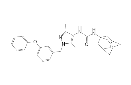 N-(1-adamantyl)-N'-[3,5-dimethyl-1-(3-phenoxybenzyl)-1H-pyrazol-4-yl]urea