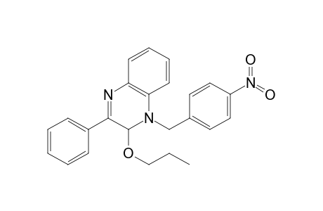 1-(4-nitrobenzyl)-3-phenyl-2-propoxy-2H-quinoxaline