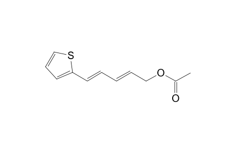 (2E,4E)-5-(thiophen-2-yl)penta-2,4-dien-1-yl acetate