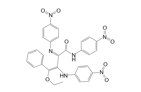 4-Ethoxy-n-(4-nitrophenyl)-3-(4-nitrophenylamino)-2-(4-nitrophenylimino)-4-phenyl-3-butenamid