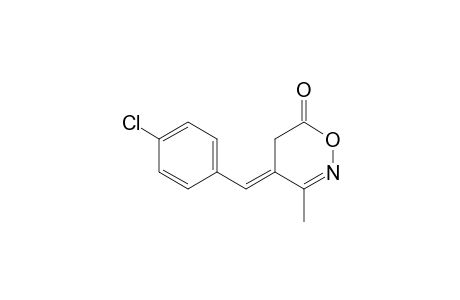 4-(4-Chlorobenzylidene)-3-methyl-4,5-dihydrooxazin-6-one