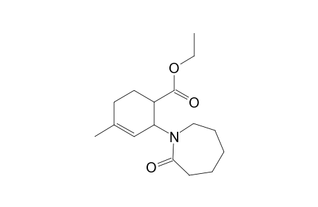 6-carbethoxy-3-methyl-1-(1,3,4,5,6,7-hexahydro-2H-2-oxoazepin-1-yl)-2-cyclohexene