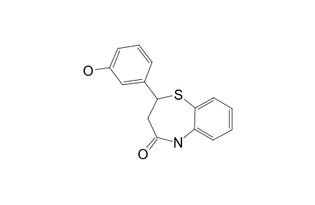 2-(3-Hydroxyphenyl)-2,3,4,5-tetrahydro-1,5-benzothiazepin-4-on