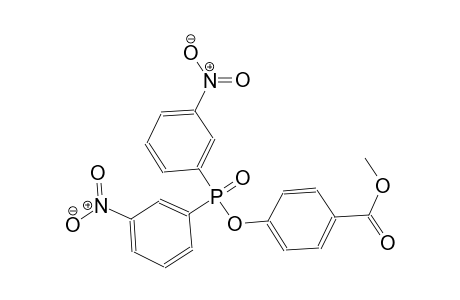methyl 4-{[bis(3-nitrophenyl)phosphoryl]oxy}benzoate