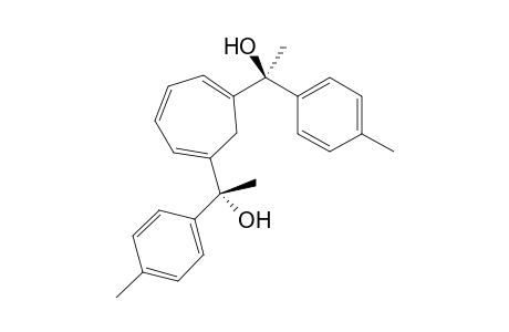 meso-1,6-Bis(.alpha.-hydroxy-.alpha,1.-dimethylbenzyl)cyclohepta-1,3,5-triene