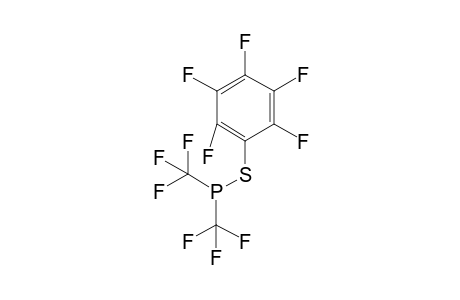 (perfluorophenylthio)bis(trifluoromethyl)phosphine