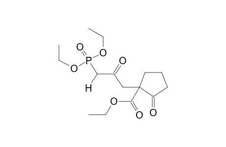 2-ETHOXYCARBONYL-2-(DIETHOXYPHOSPHORYLACETONYL)CYCLOPENTANONE