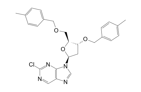 2-CHLORO-9-[2-DEOXY-3,5-DI-O-(4-TOLUOYL)-BETA-D-ERYTHRO-PENTOFURANOSYL]-9H-PURINE