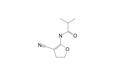 2-(2-PROPANECARBOXAMIDO)-4,5-DIHYDRO-3-FURANCARBONITRILE