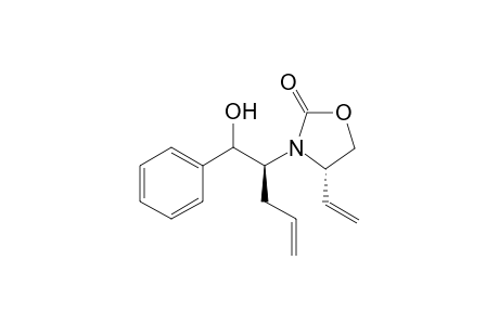 (4S)-3-[(2S)-1-hydroxy-1-phenylpent-4-en-2-yl]-4-vinyloxazolidin-2-one