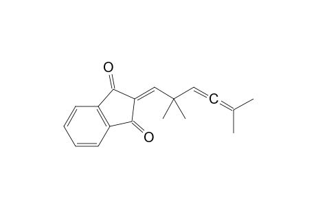 2-(2,2,5-trimethylhexa-3,4-dienylidene)indane-1,3-dione