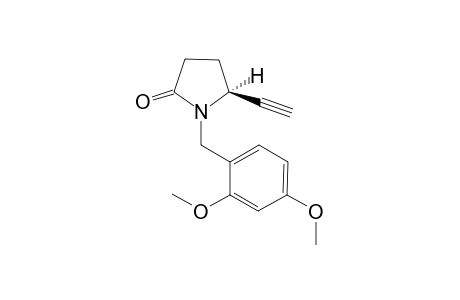 (5S)-1-(2,4-dimethoxybenzyl)-5-ethynyl-2-pyrrolidone