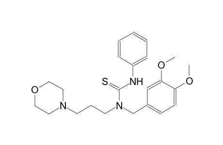 thiourea, N-[(3,4-dimethoxyphenyl)methyl]-N-[3-(4-morpholinyl)propyl]-N'-phenyl-