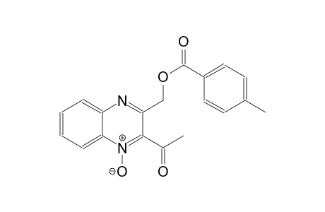 (3-acetyl-4-oxido-2-quinoxalinyl)methyl 4-methylbenzoate