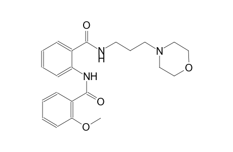 benzamide, 2-[(2-methoxybenzoyl)amino]-N-[3-(4-morpholinyl)propyl]-