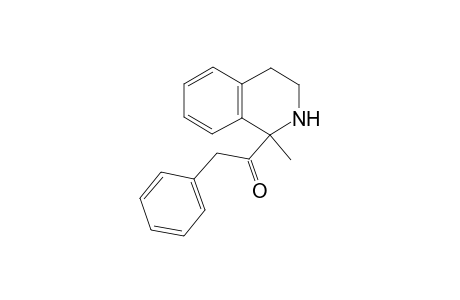 1-(1-Methyl-1,2,3,4-tetrahydroisoquinolin-1-yl)-2-phenylethanone