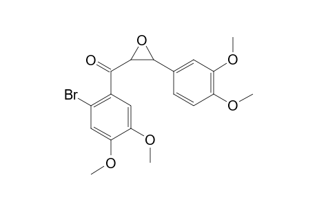 (2-Bromo-4,5-dimethoxyphenyl)[3-(3,4-dimethoxyphenyl)oxiran-2-yl]methanone