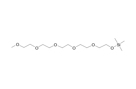 3,6,9,12,15-Pentaoxahexadecan-1-ol, tms derivative