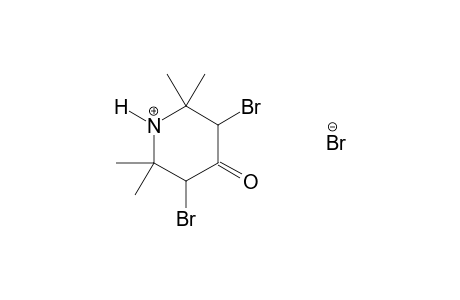 3,5-DIBROMO-2,2,6,6-TETRAMETHYL-4-PIPERIDONE, HYDROBROMIDE