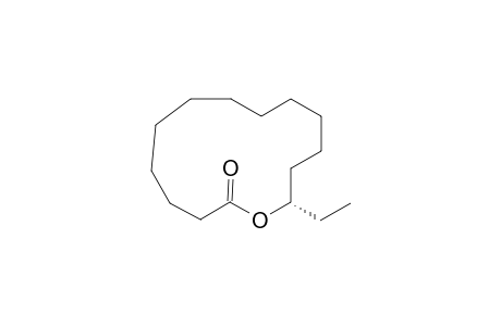 (14S)-14-ethyl-1-oxacyclotetradecan-2-one