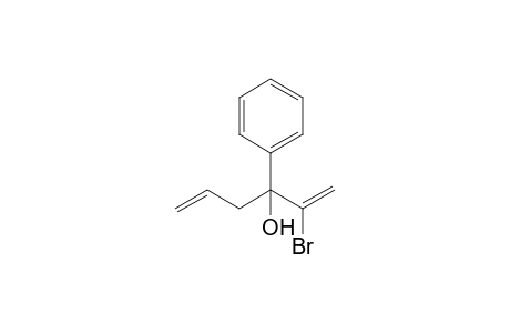 2-Bromo-3-phenyl-1,5-hexadien-3-ol