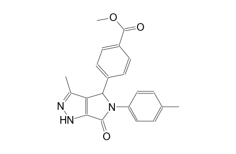 methyl 4-[3-methyl-5-(4-methylphenyl)-6-oxo-1,4,5,6-tetrahydropyrrolo[3,4-c]pyrazol-4-yl]benzoate