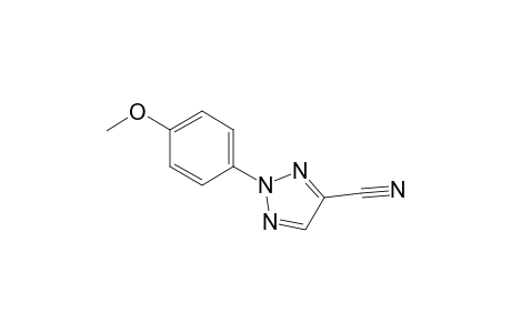 2H-1,2,3-Triazole-4-carbonitrile, 2-(4-methoxyphenyl)-